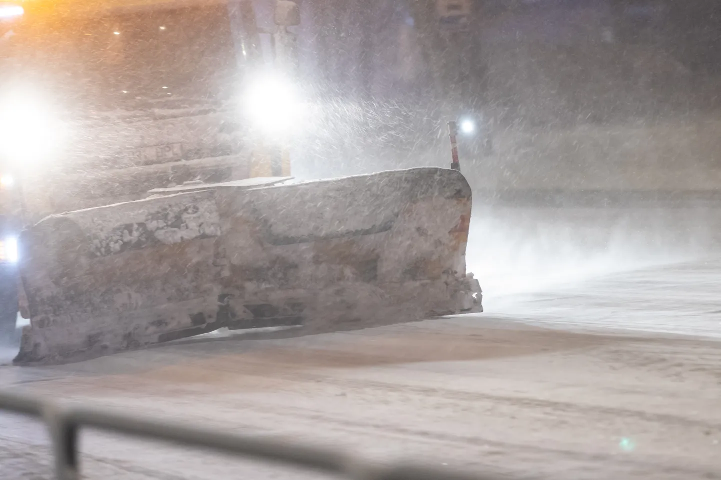 20.01.2022. Tallinn. Lumetorm Tallinnas. Foto Eero Vabamägi, Postimees