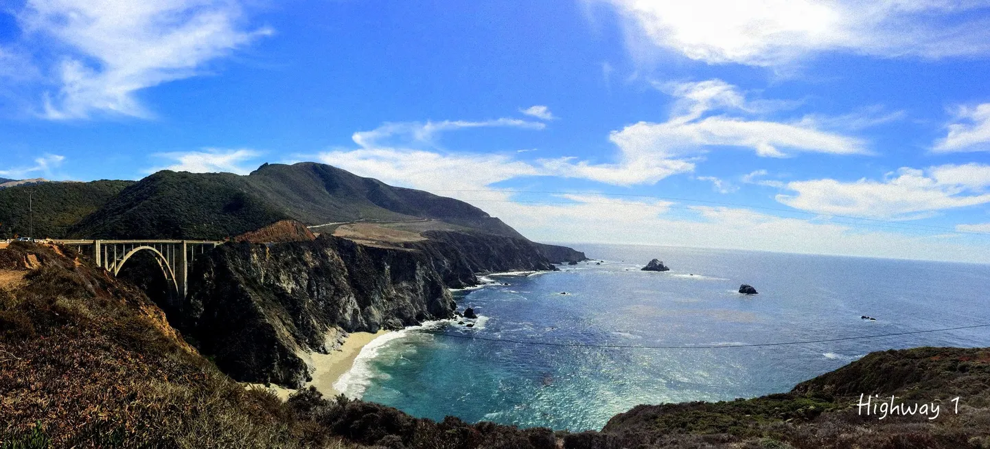 Highway 1, USA rannik