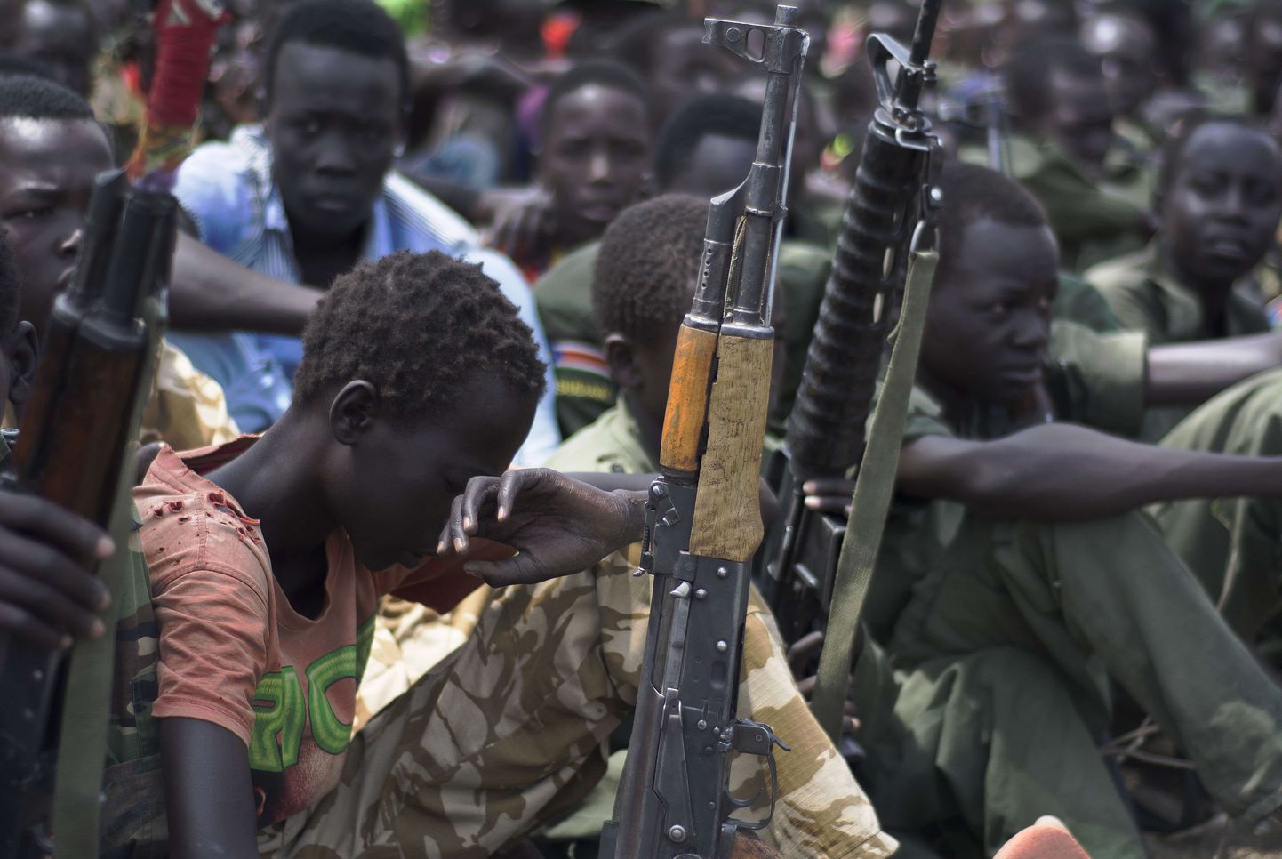 Lõuna-Sudaani lapssõdurid