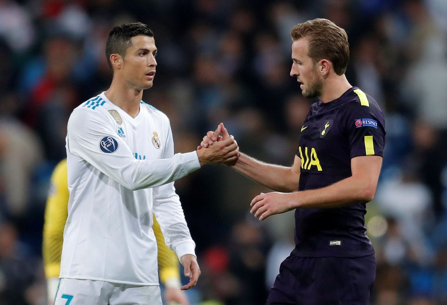 Harry Kane (paremal) ja Cristiano Ronaldo – kas tulevased meeskonnakaaslased?