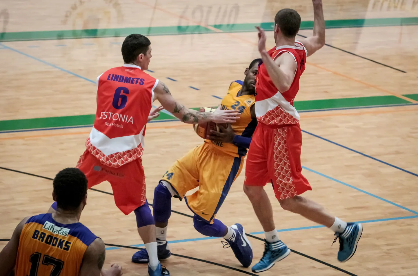 KK Pärnu versus Rakvere Tarvas.