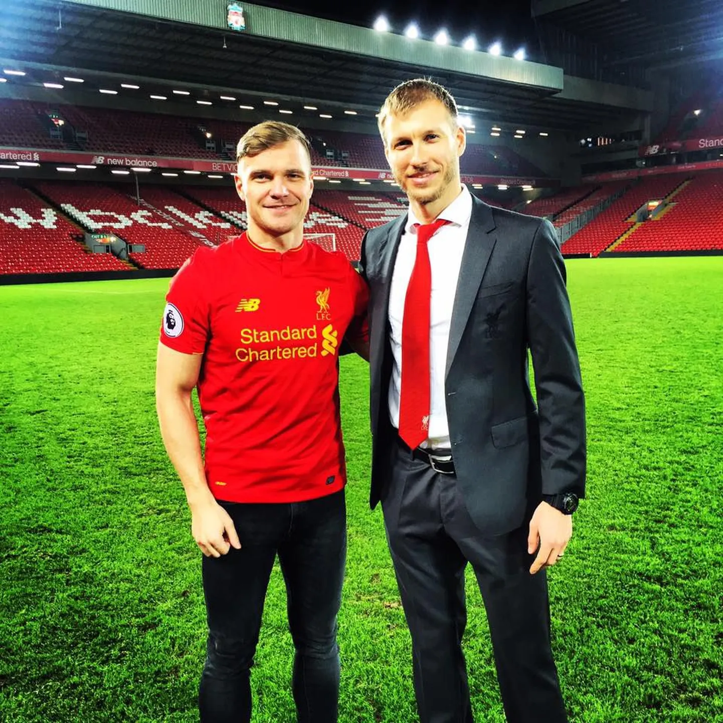Ott Lepland (vasakul) ja Ragnar Klavan.