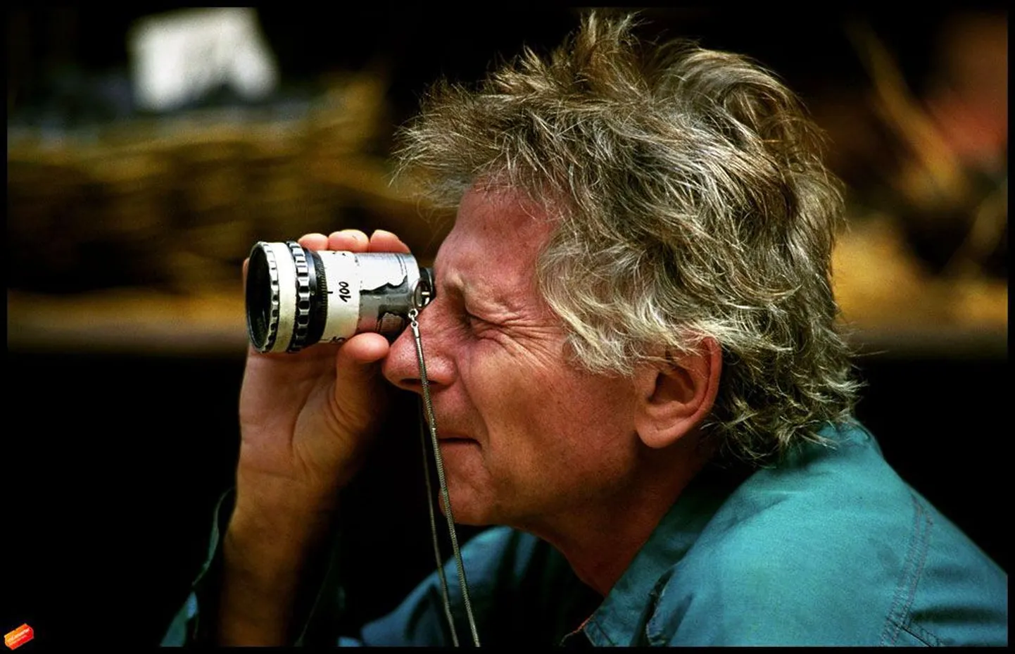 Kaader filmist «Roman Polanski, mälestusfilm». Pildil Polanski.
