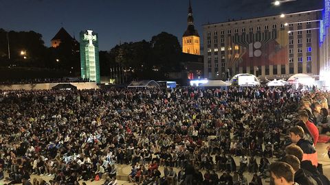 Tallinna Vabaduse väljakul saab kaasa elada MMi otsustavatele mängudele