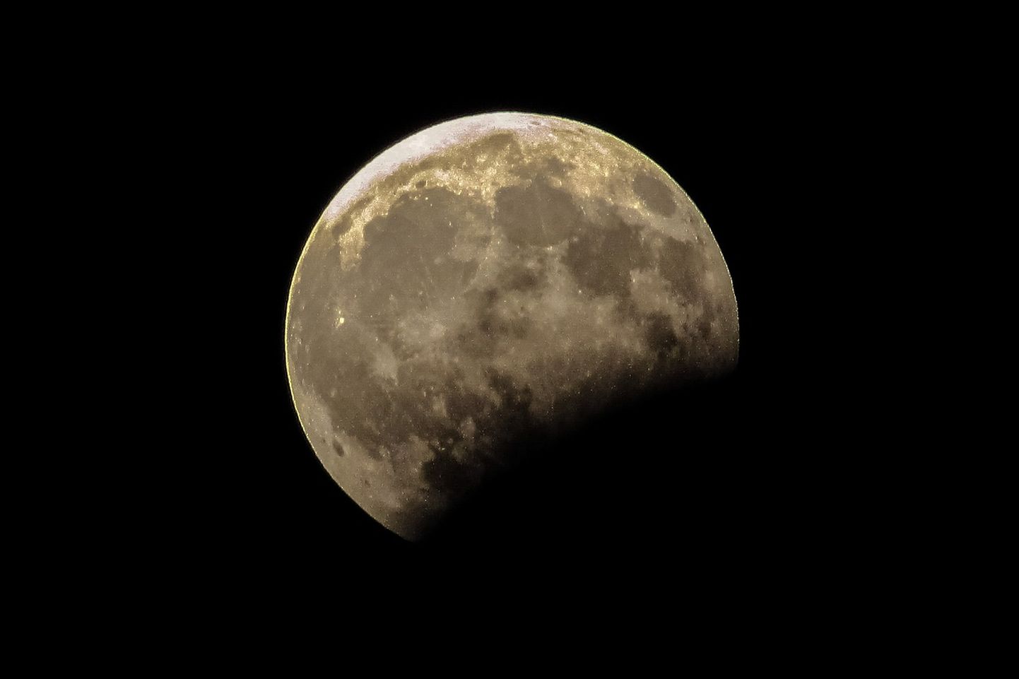 Лунное затмение. Иллюстративное фото