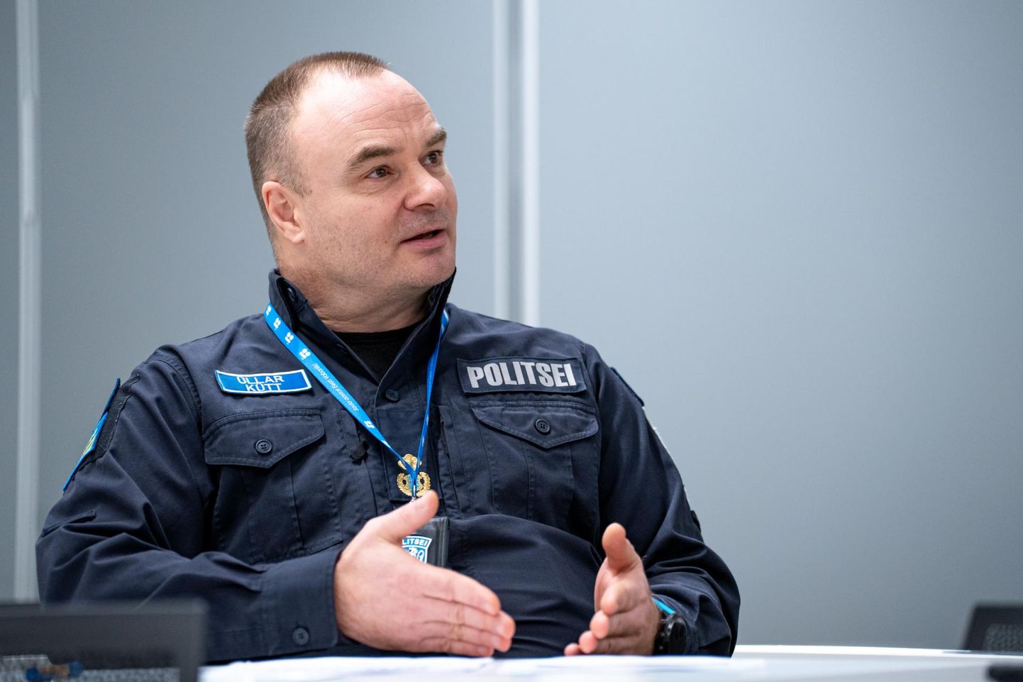 Vastse taskuhäälingus oli külaliseks Pärnu politseijaoskonna juht Üllar Kütt.