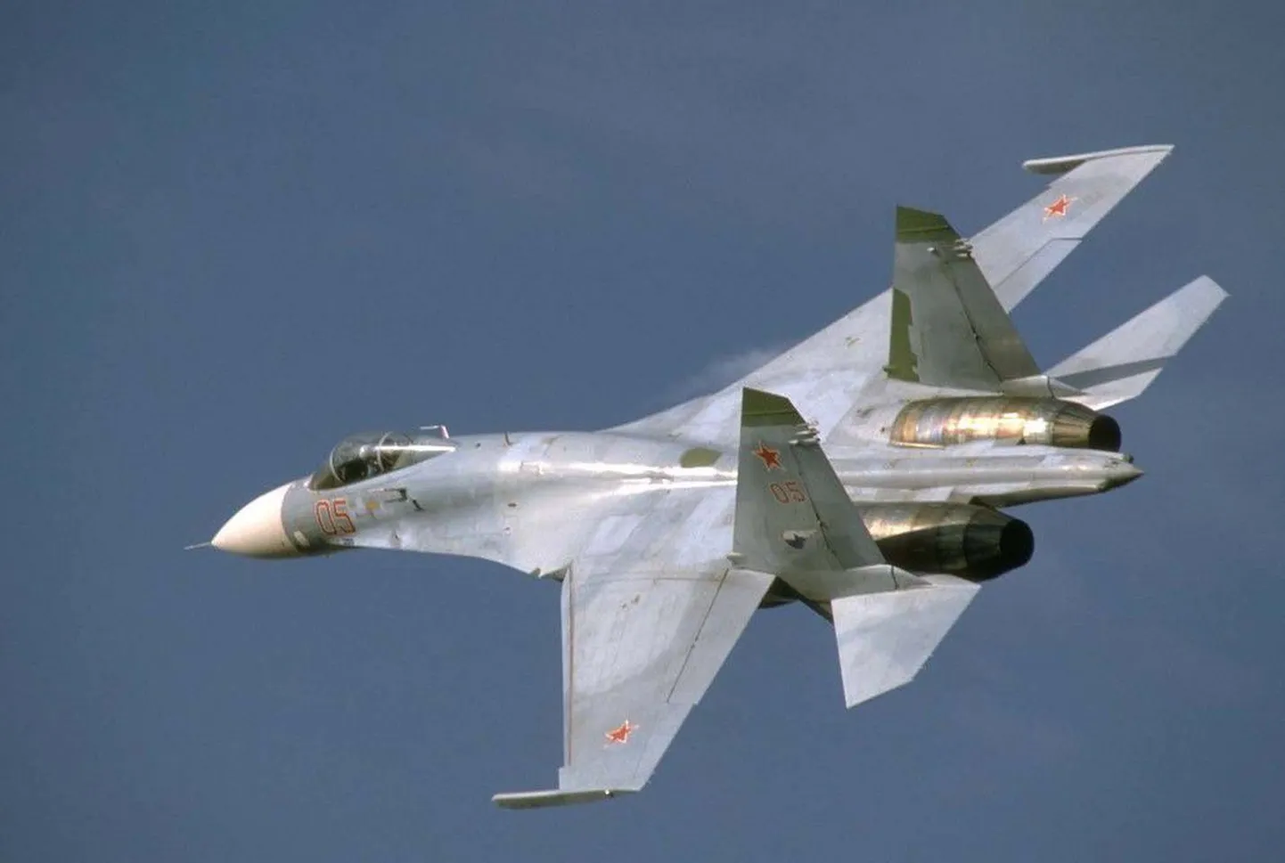 Российский Су-27. Иллюстративное фото.