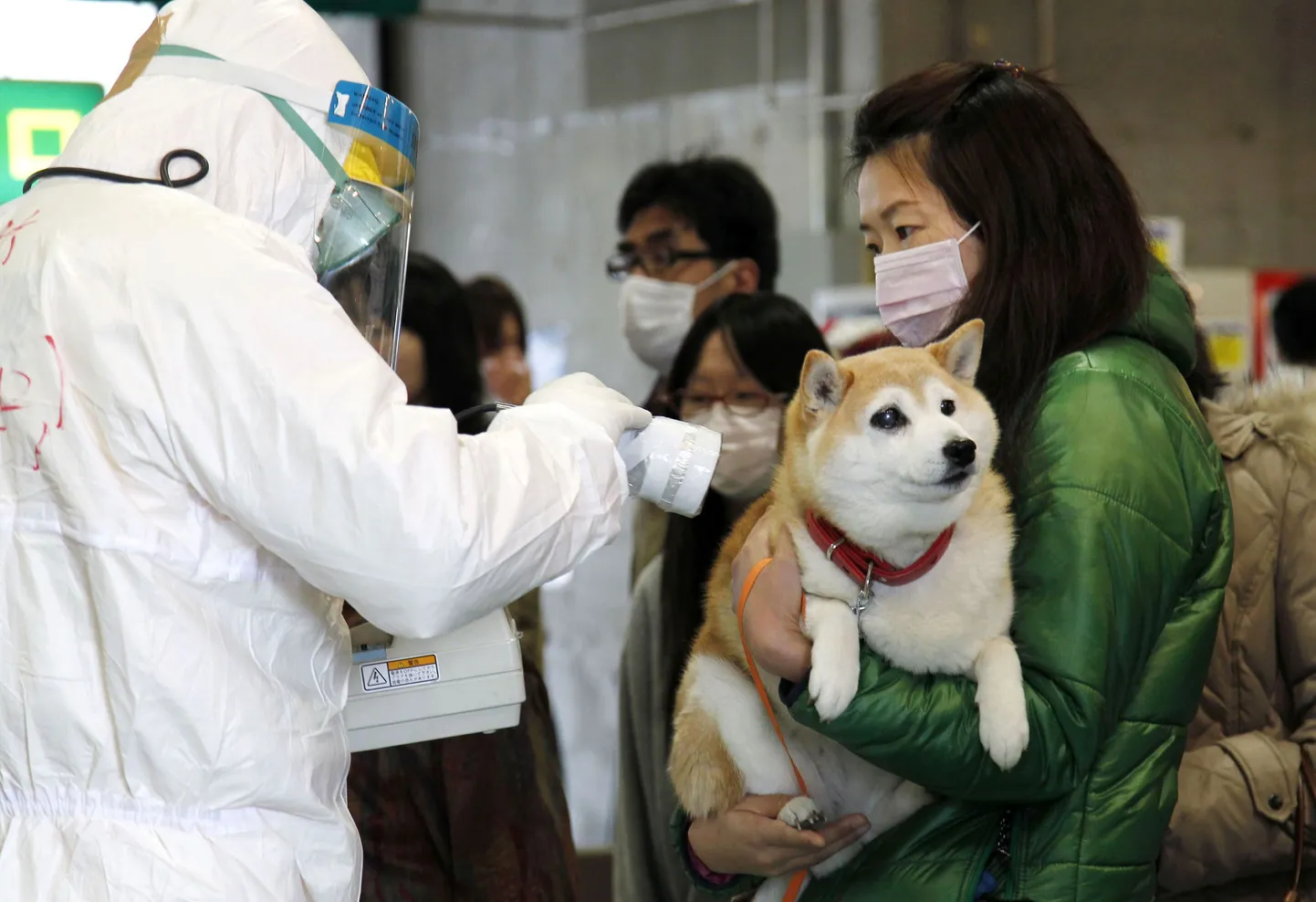 Kiirituskontroll Koriyamas Fukushima prefektuuris