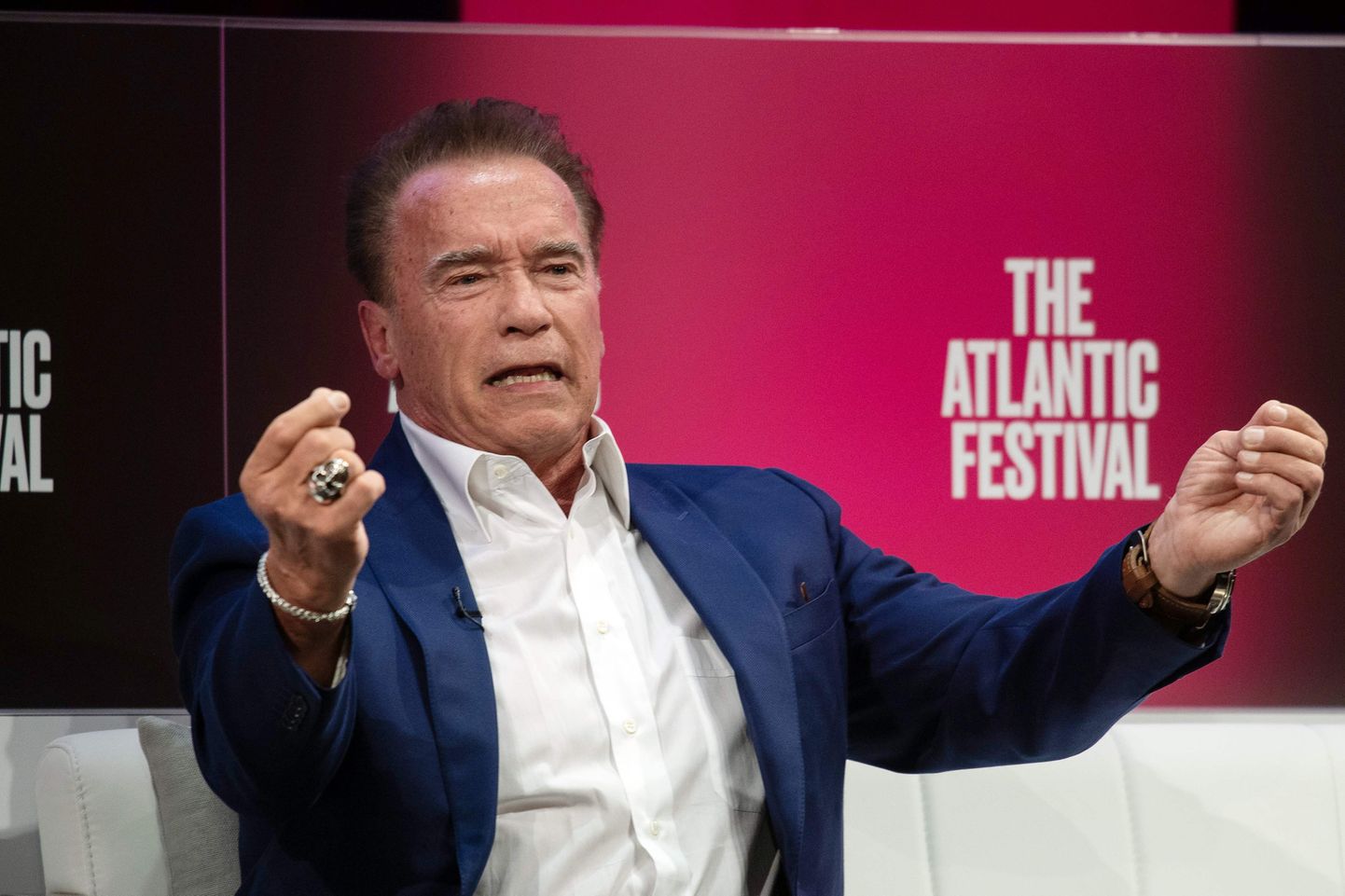Näitleja ja endine California kuberner Arnold Schwarzenegger.