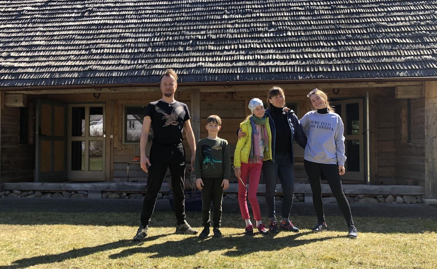 Perekond Trochynskyi koolivaheaega veetmas