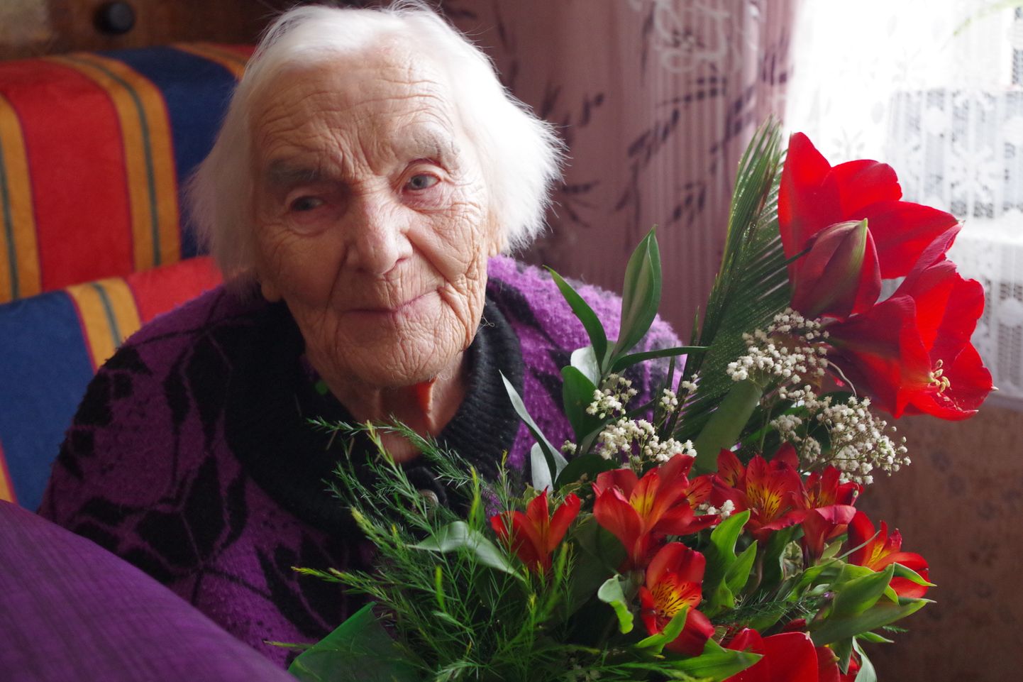 Võrulanna Antonina Vimba sai 100 aastaseks.