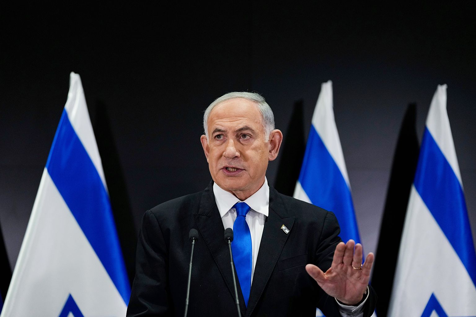 Izraēlas premjerministrs Benjamins Netanjahu