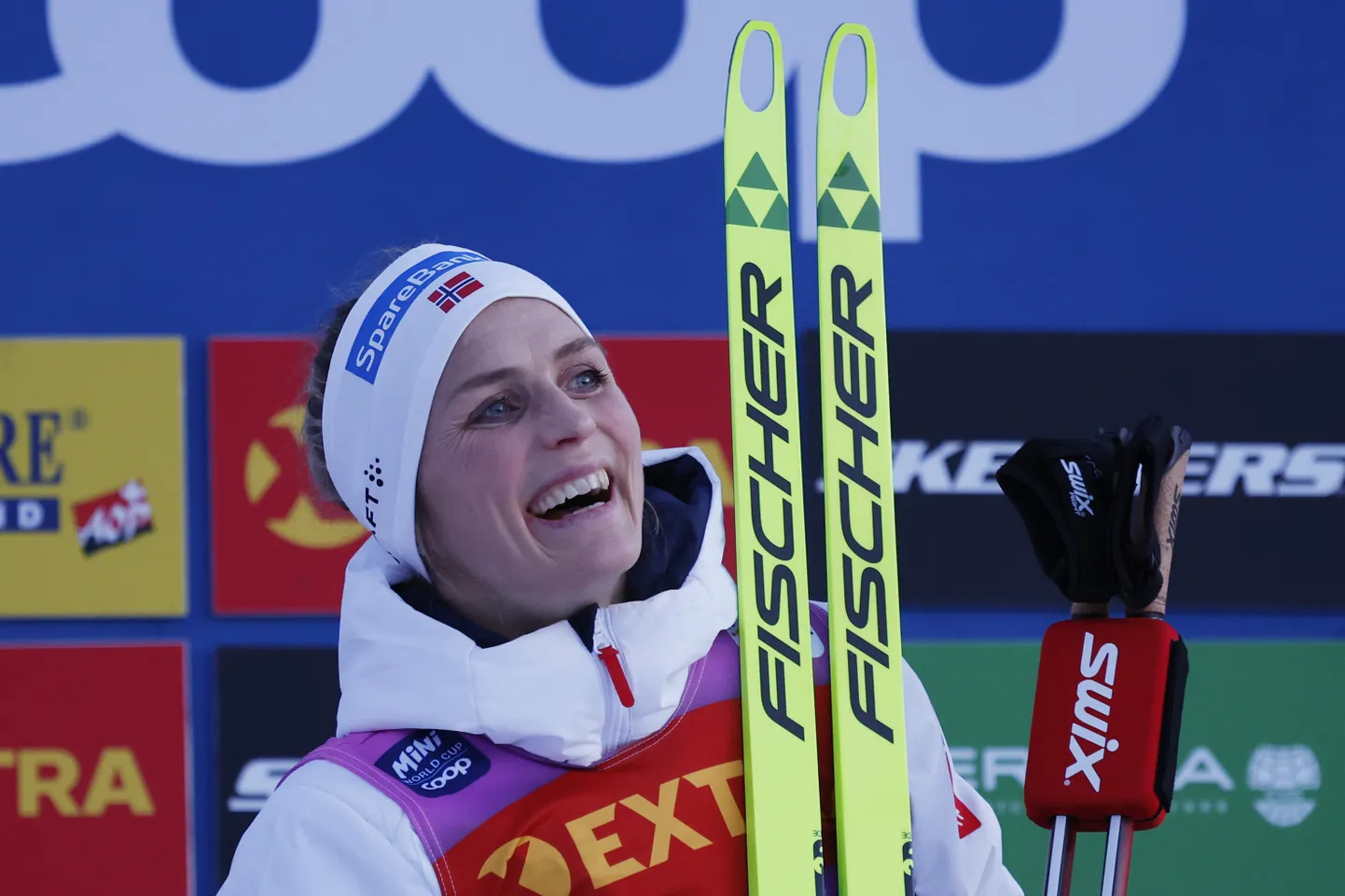 Therese Johaug hoiatab sportlasi dopingu kasutamise eest.