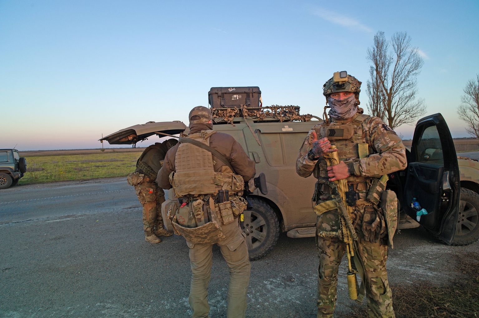 Ukraina sõdurid. Foto on illustratiivne.