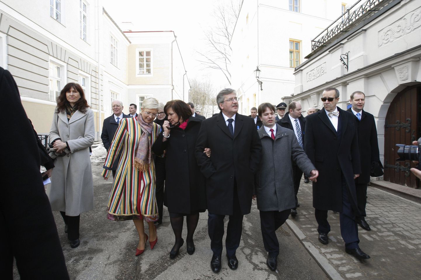 Täna külastas Tartut oma kahepäevase Eesti visiidi raames Poola president Bronislaw Komorowski koos abikaasaga. Ringkäik linnas.