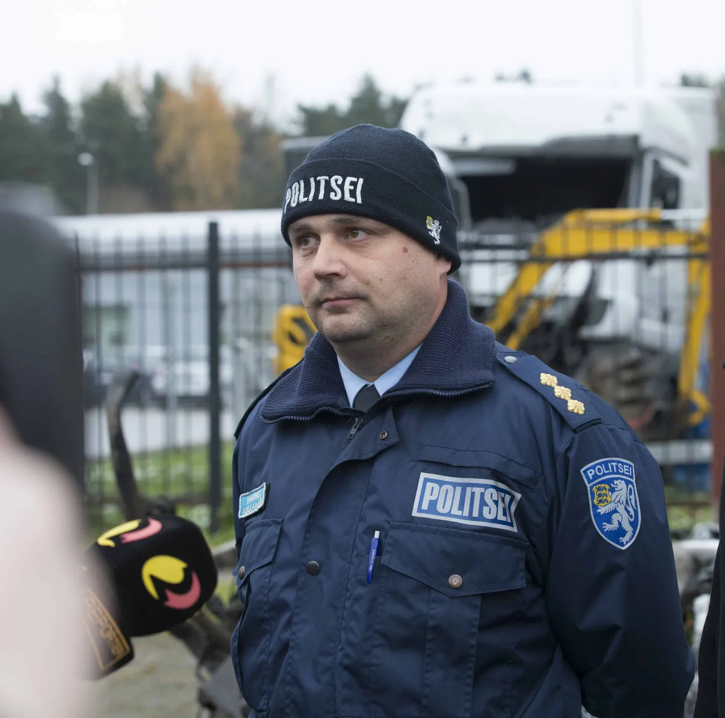 Põhja prefektuuri liiklusjärelevalvekeskuse juht Hannes Kullamäe