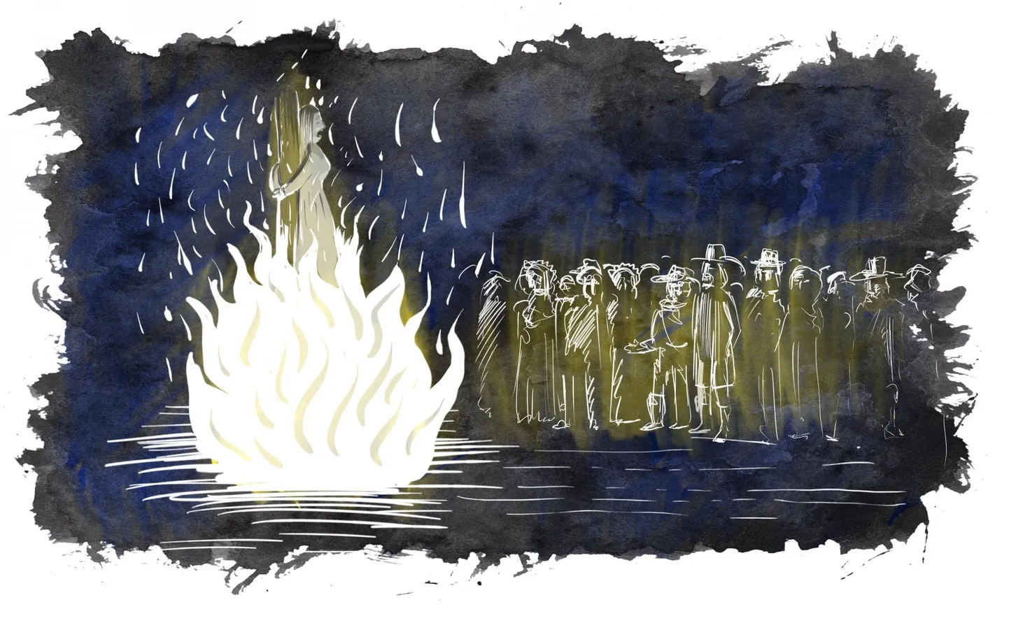 Aastatel 1630–1645 toimus Pärnu maakohtus 22 nõiaprotsessi ja surma mõisteti 12 inimest, tervelt kümme neist aastatel 1640–1642.