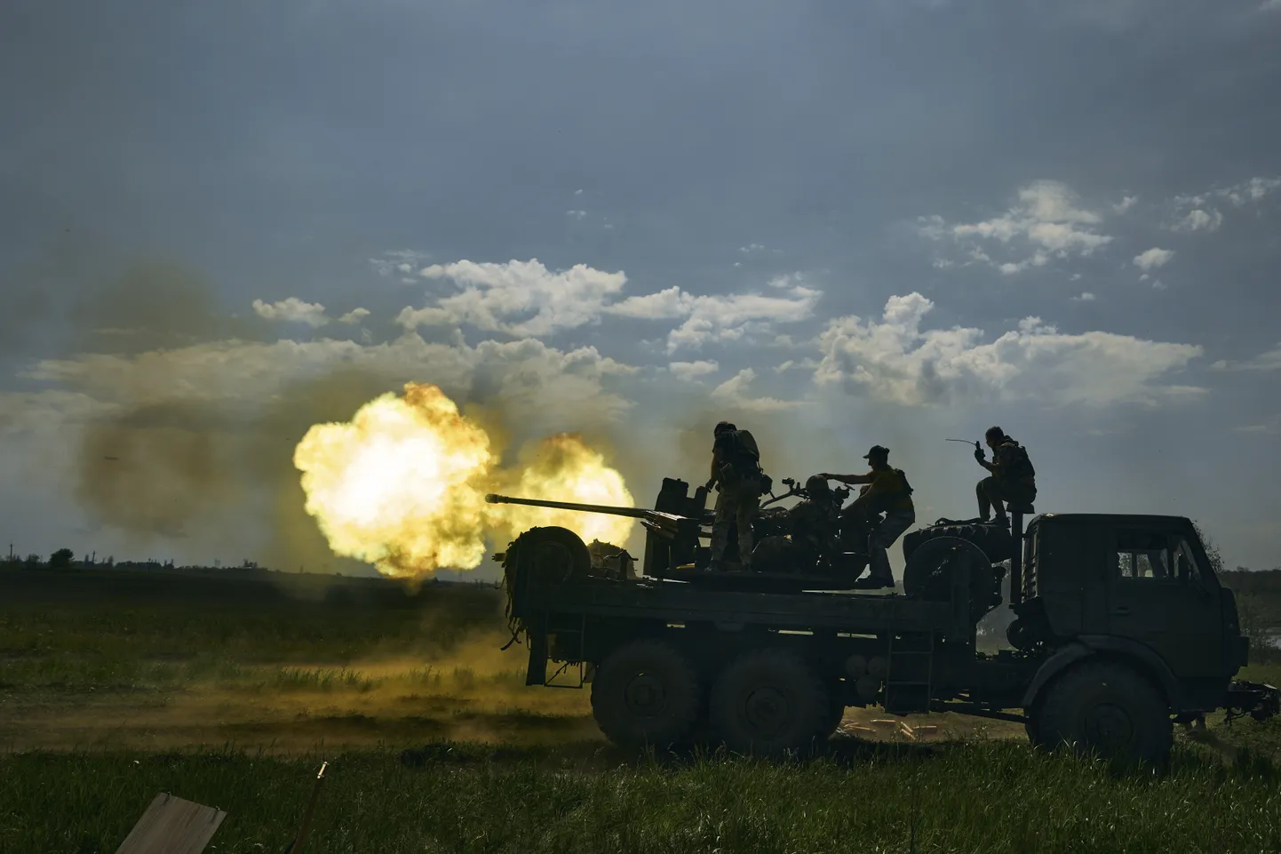 Украинские военные.