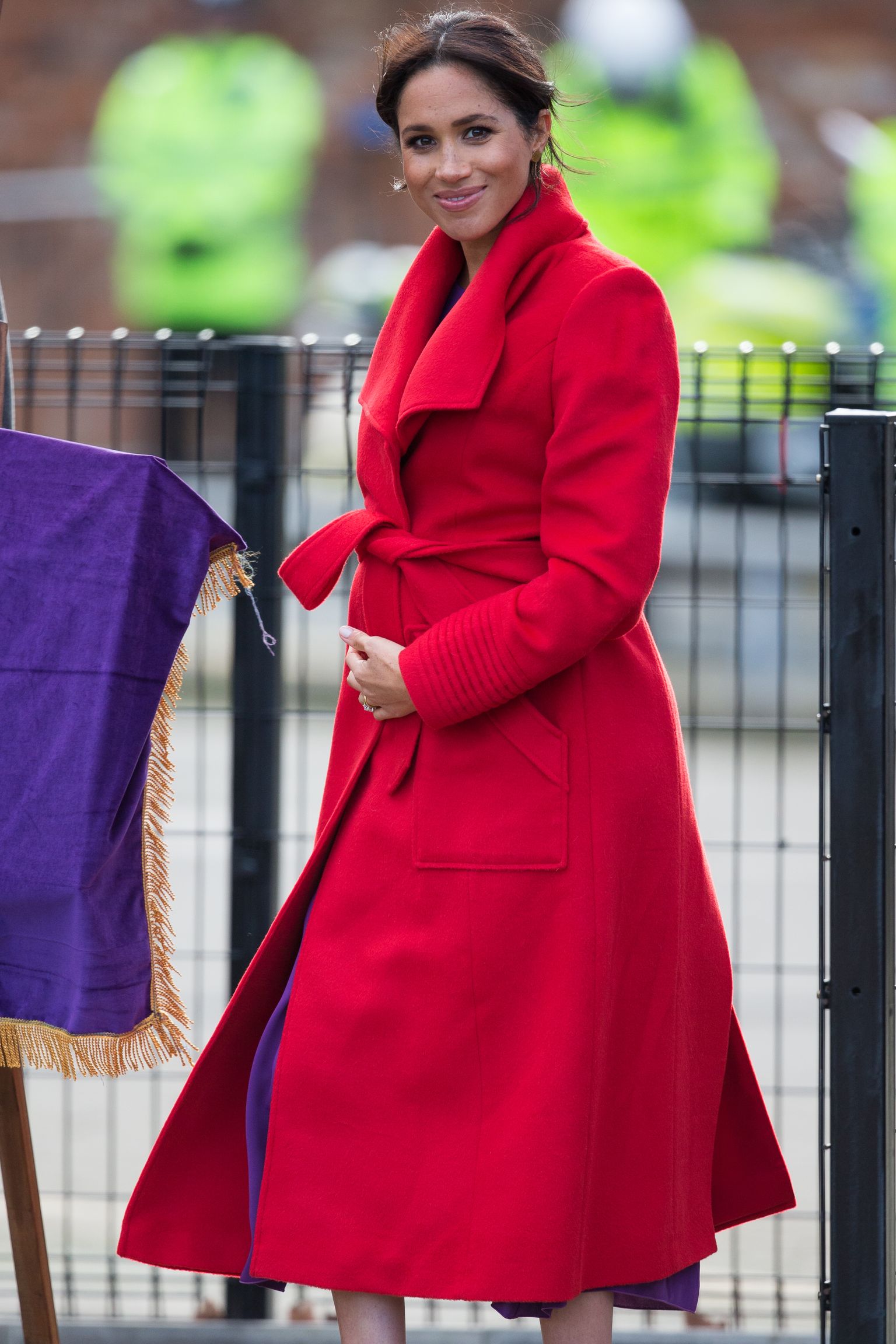 Suzzexi hertsoginna Meghan 14. jaanuaril 2019 Loode-Inglismaal Birkenheadis