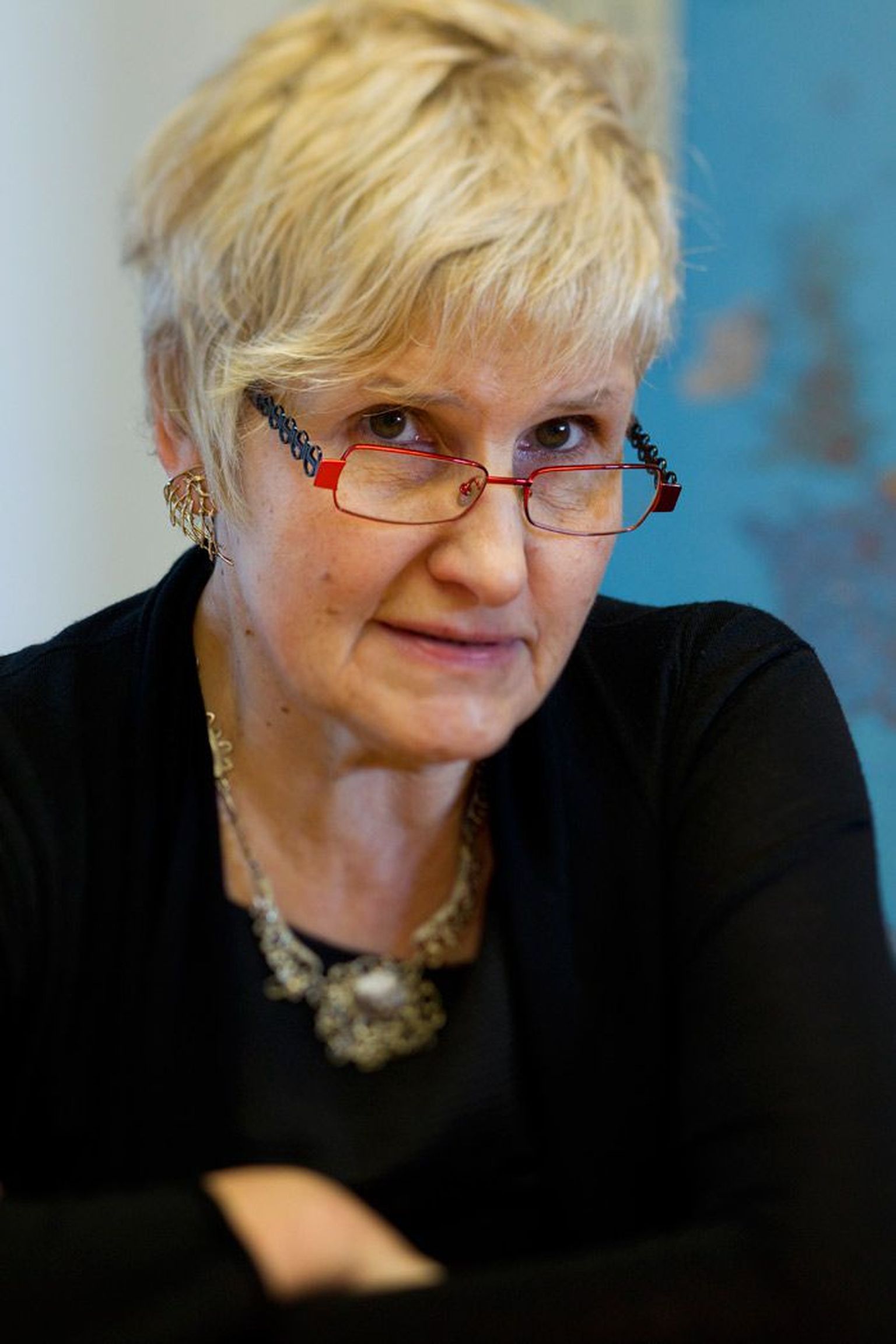 Krista Kaer, kirjastuse Varrak peatoimetaja.
