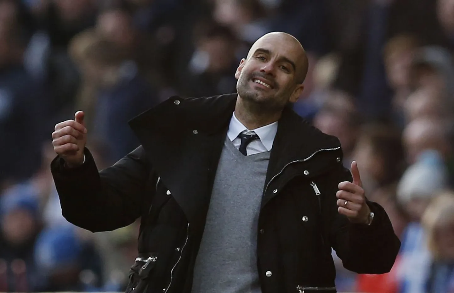 Manchester City peatreener Pep Guardiola.