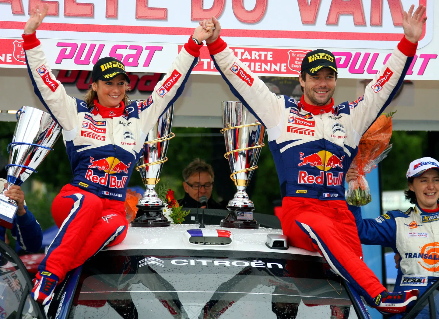 Séverine ja Sébastien Loeb.