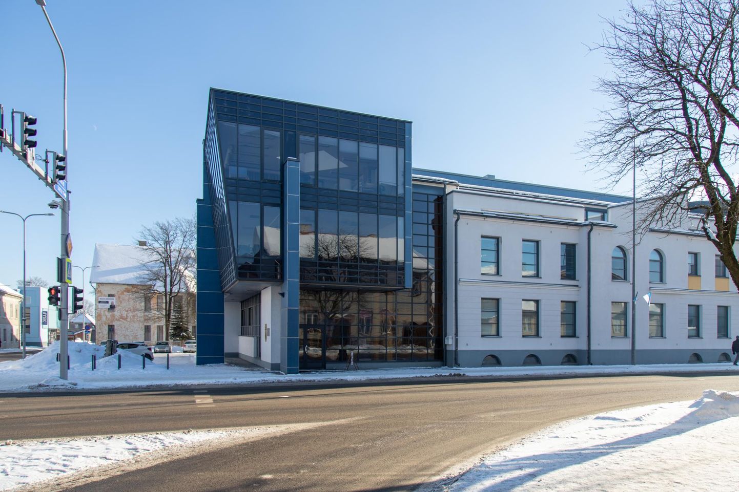 Tartu ülikooli Viljandi kultuuriakadeemia peahoone
 