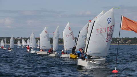 Kalevi Jahtklubi meistrivõistlustel seilab üle 200 purjetaja