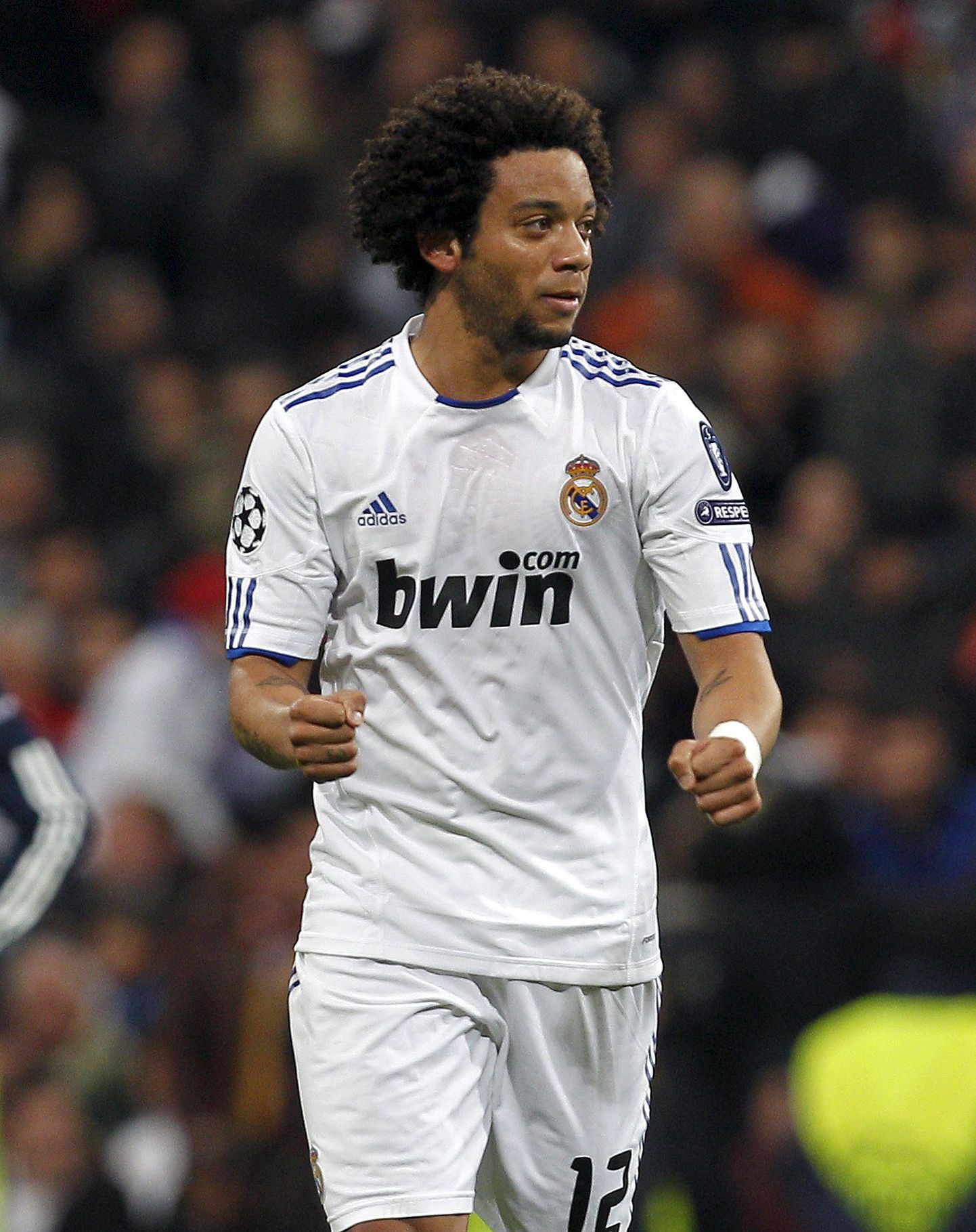 Marcelo koduklubi Madridi Reali särgis.