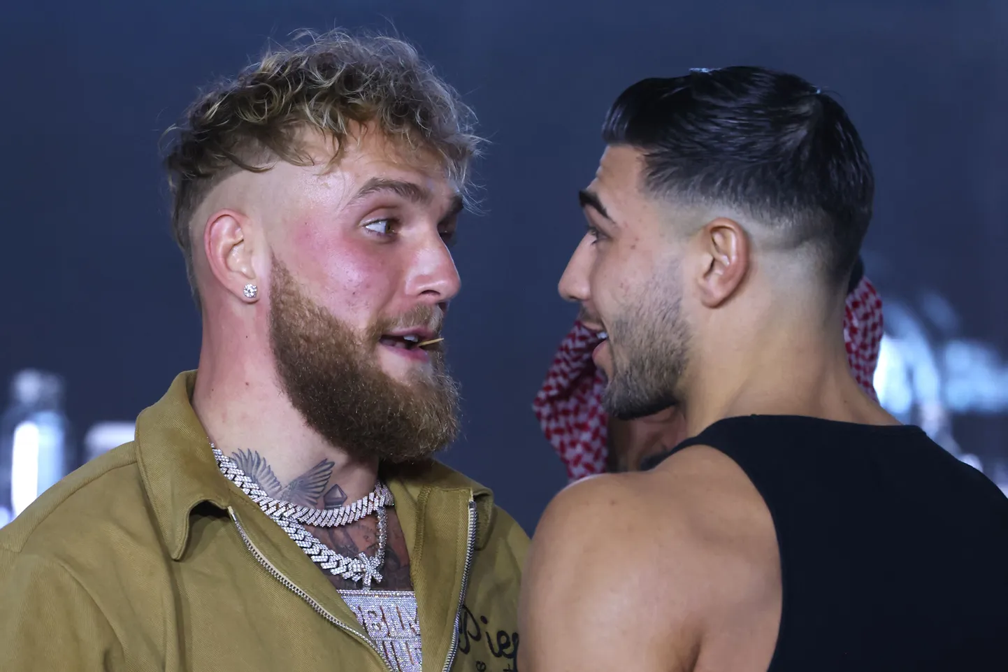 Jake Paul ja Tommy Fury.
