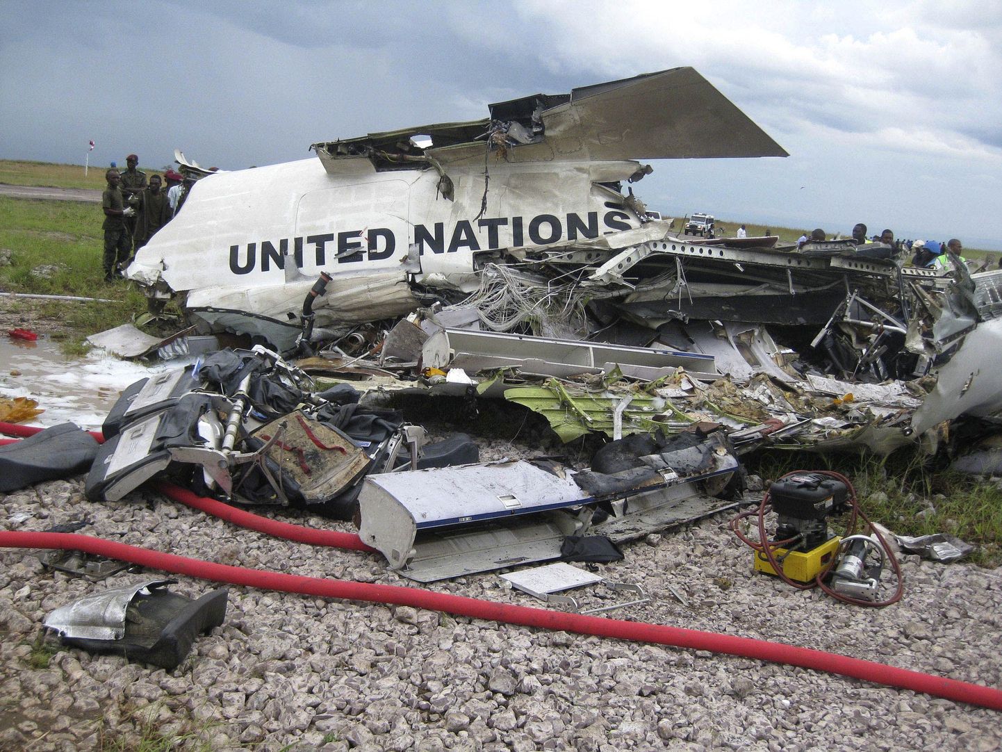 Kinshasa lennuväljal alla kukkunud ÜRO lennuk