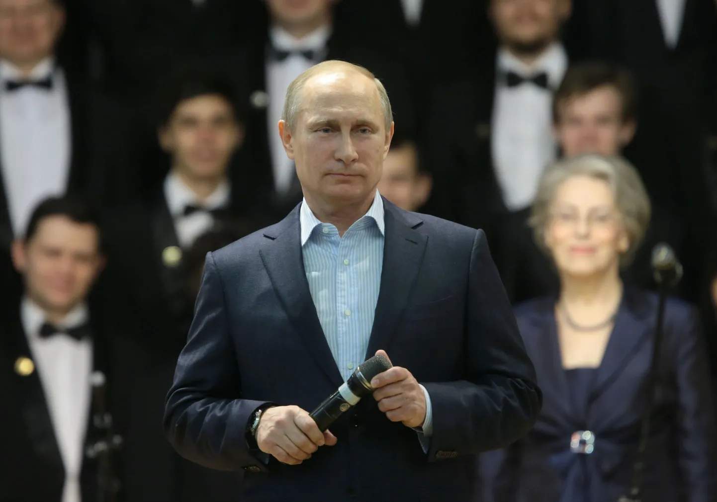 Vladimir Putin Moskva Riiklikus Tuumauuringute Ülikoolis.