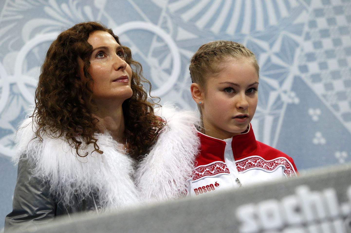 Юлия Липницкая и ее тренер Этери Тутберидзе.
