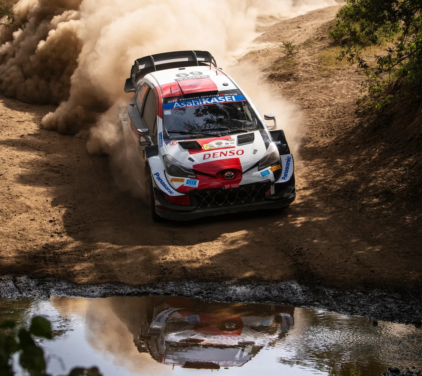 Kalle Rovanperä 2024. aastal Keenia MM-rallil.