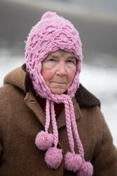 Saareküla elanik Sirje Kull.