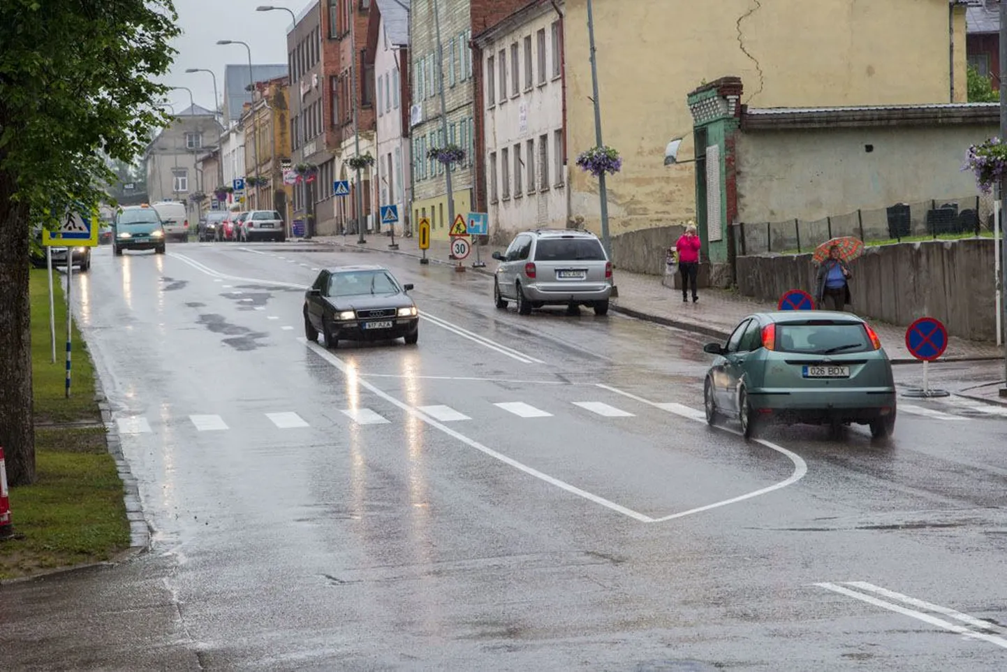 Vabaduse tänav Valgas
