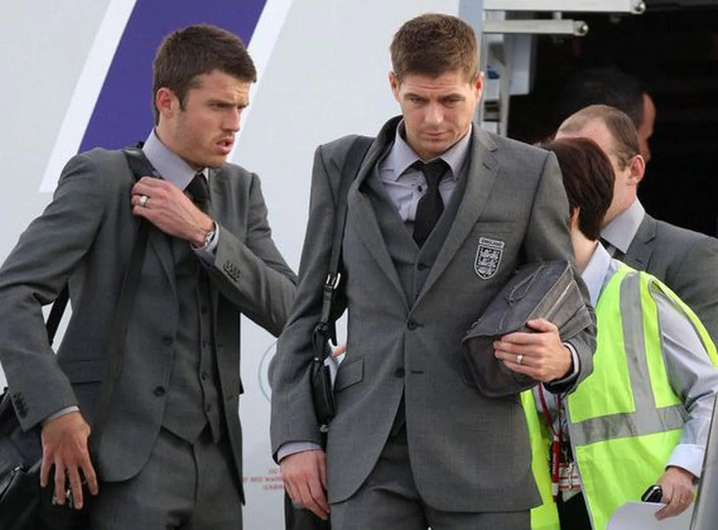 Steven Gerrard ja Michael Garrick