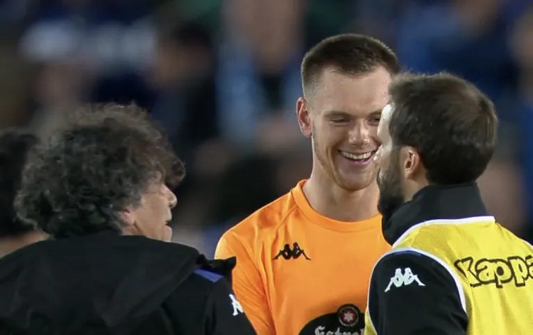 Karl Jakob Hein pärast 3:2 võitu Deportivo Alavesi üle.