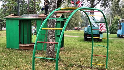 PILDID ⟩ Kinomuuseumi kõrvale kerkis uus mänguõu
