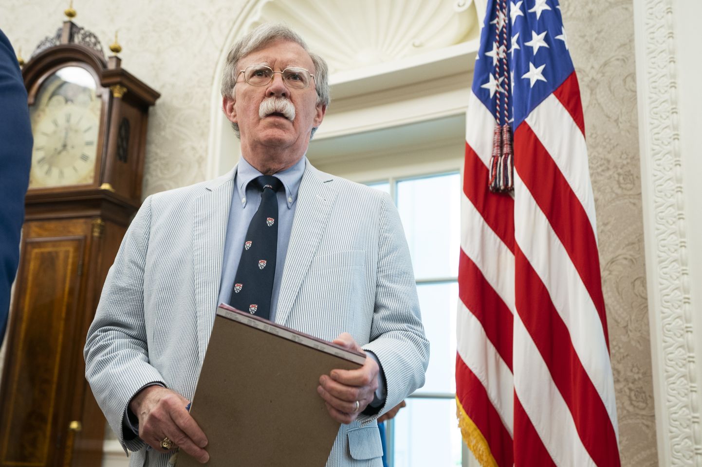 USA riikliku julgeoleku nõunik John Bolton reedel Valges Majas.