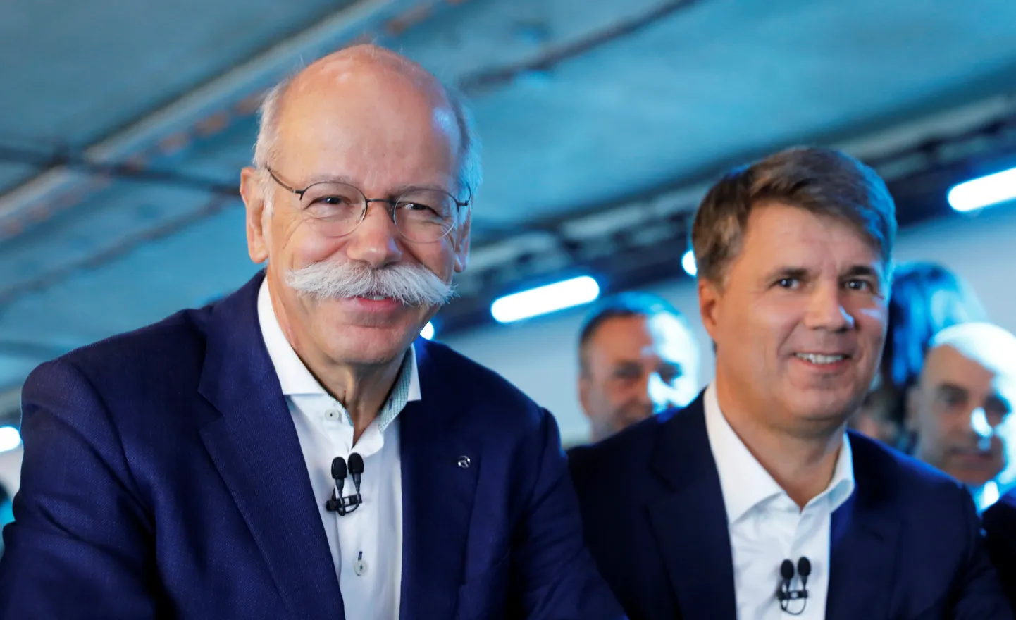 BMW tegevjuht Harald Kruger ja Dailmeri tegevjuht Dieter Zetsche.