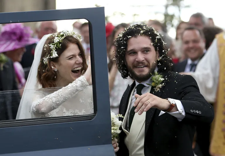 Kit Harington ja Rose Leslie abiellusid 23. juunil 2018
