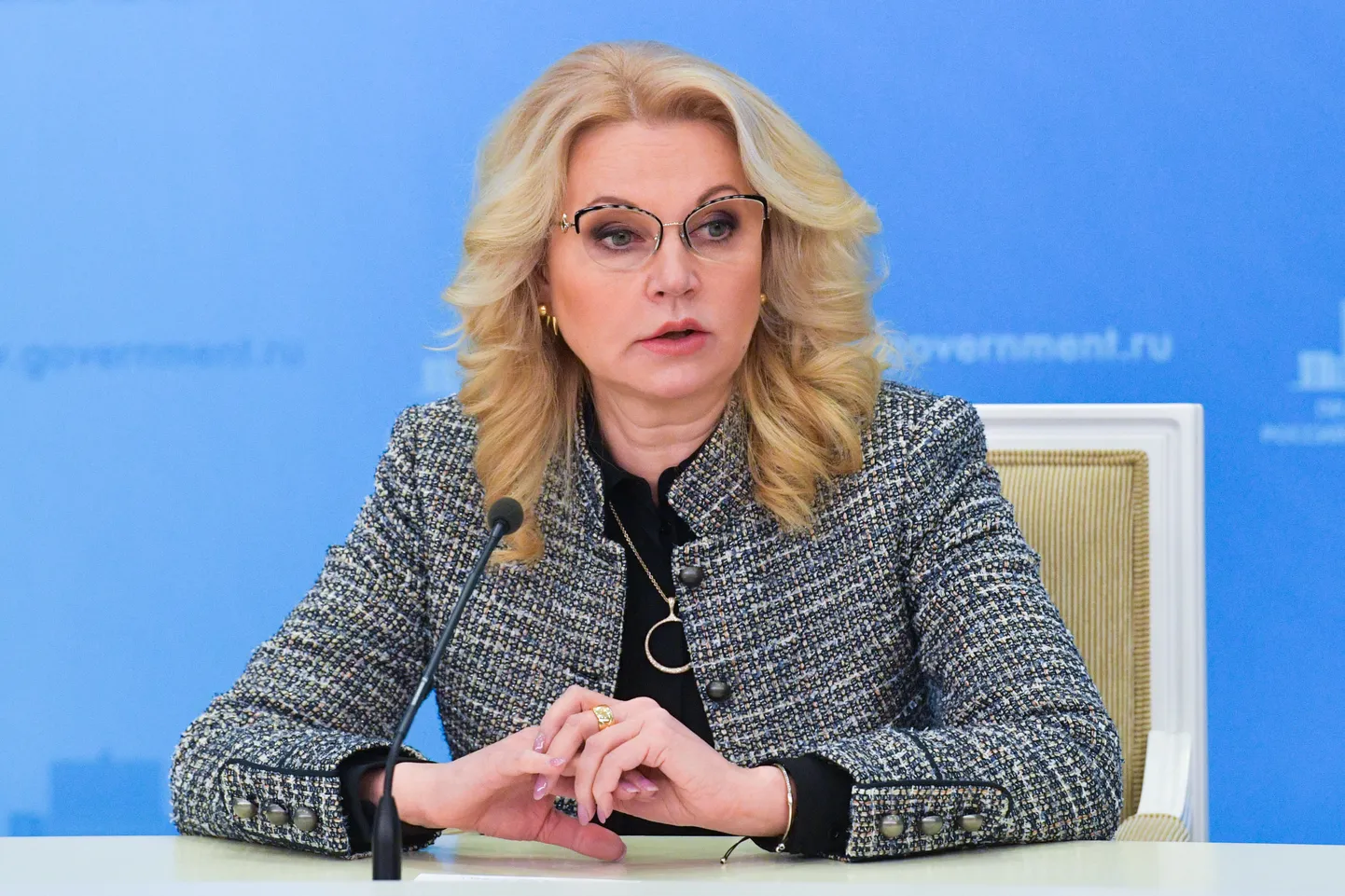 Вице-премьер РФ по вопросам социальной политики Татьяна Голикова.
