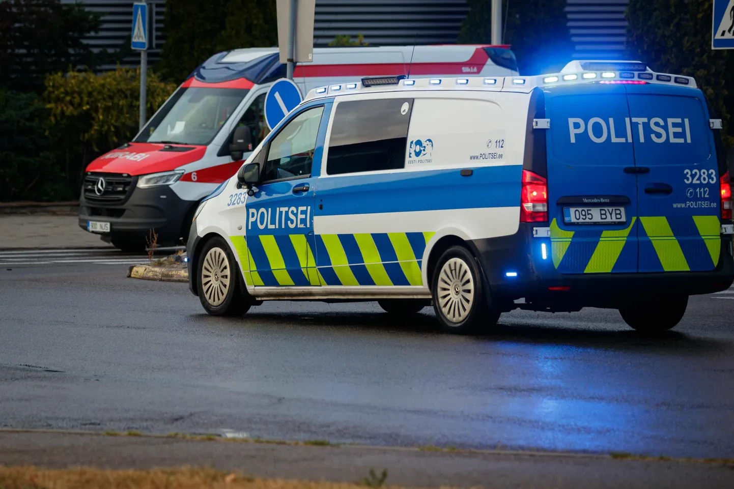 Полиция Эстонии. Фото иллюстративное.