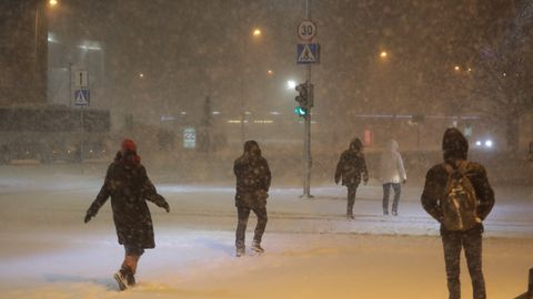 Lumetorm Tallinna tänavatel