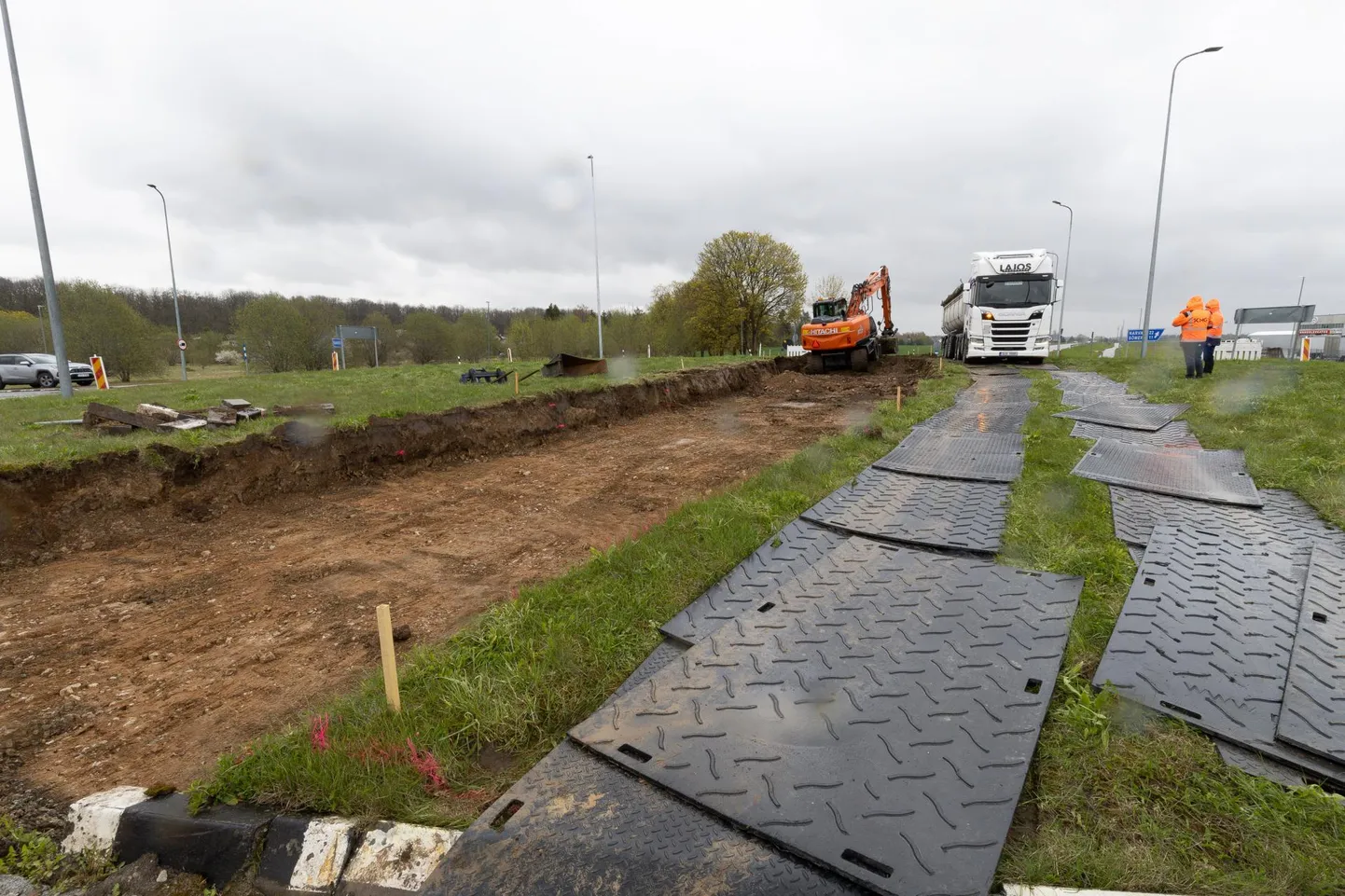Ringristmiku ümberehitus Annemäe teel.