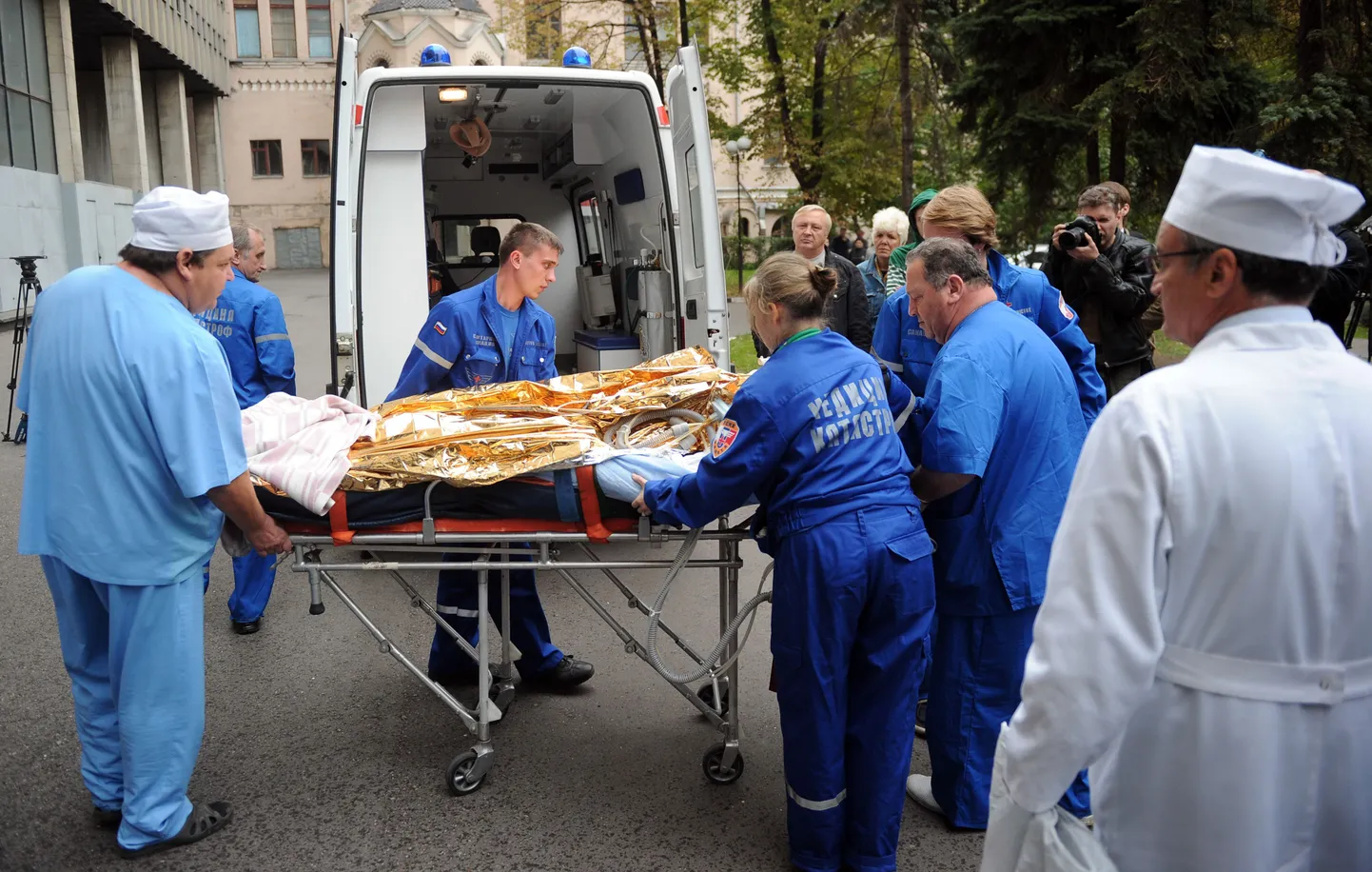 Aleksandr Galimov transporditi Moskva haiglasse