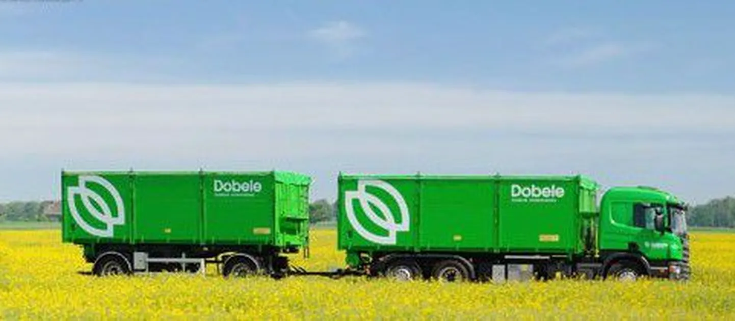 Dobeles Dzirnavnieksi värvides veok.