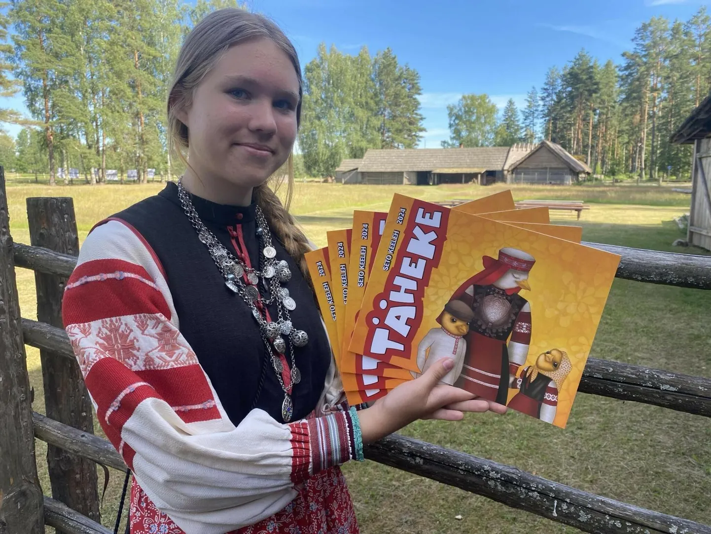 Kaasautor Emilia Berg 2024. aasta setokeelse Tähekesega