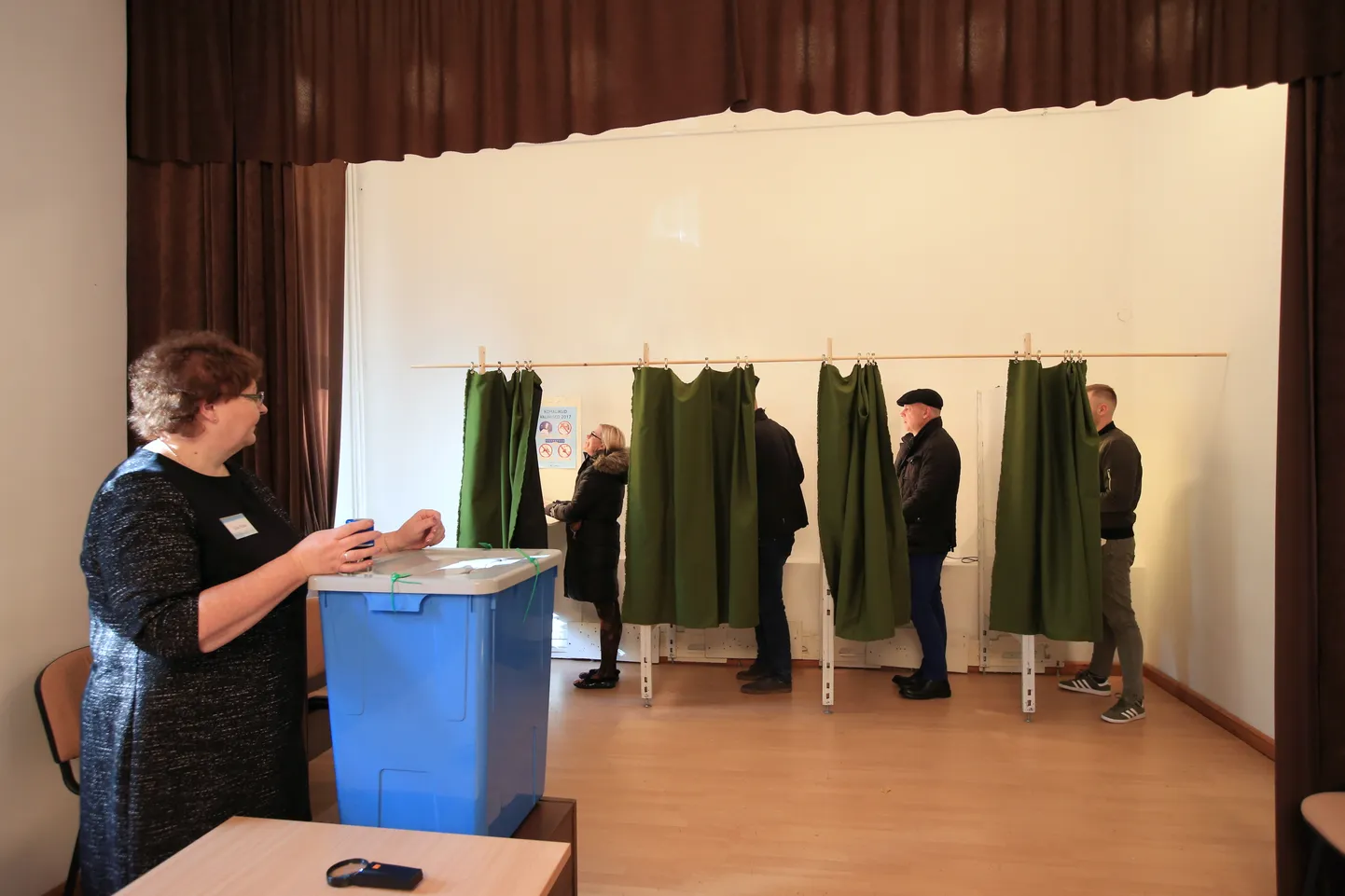 Kohalike omavalitsuste valimised: Kambja valla valimisjaoskond nr.1. Pilt on illustratiivne.